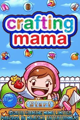 Crafting Mama (USA) screen shot title